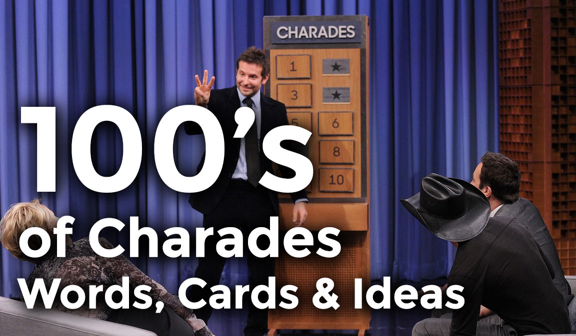 charades game word list